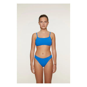 Miska Paris - Top de Bikini Estilo Bralette | Azul