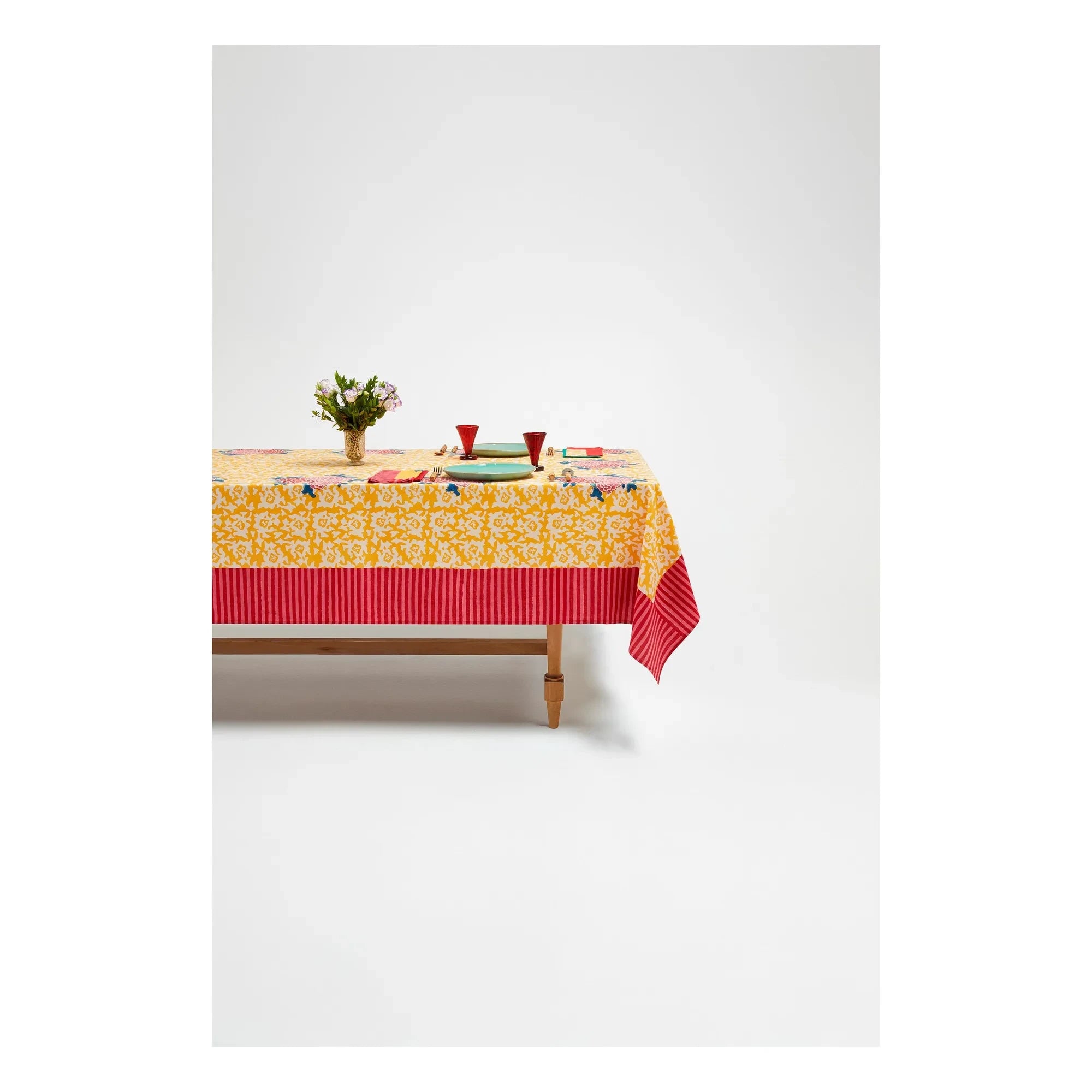 Lisa Corti - Mantel Arabesco Corolla | Amarillo