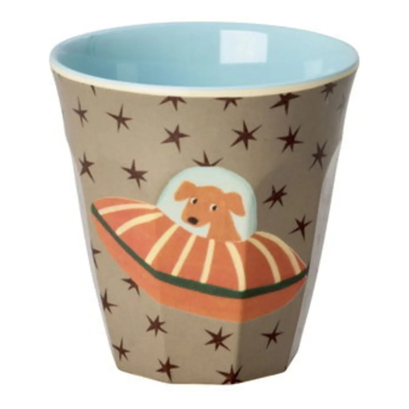 Rice - Vasos Space Dog - Set de 6 | Azul