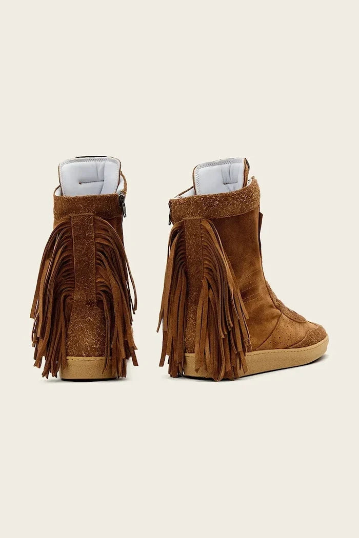 Zapatos de Ante con Flecos Louise Fringe Ht de AllSaints