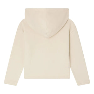 Bonpoint - Sudadera con capucha de algodón orgánico Carmine | Chalk