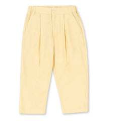 Konges Sløjd - Pantalón chino de algodón orgánico | Amarillo