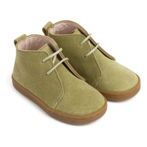 Lazare - Zapatillas de cordones de ante Raoul | Verde almendra