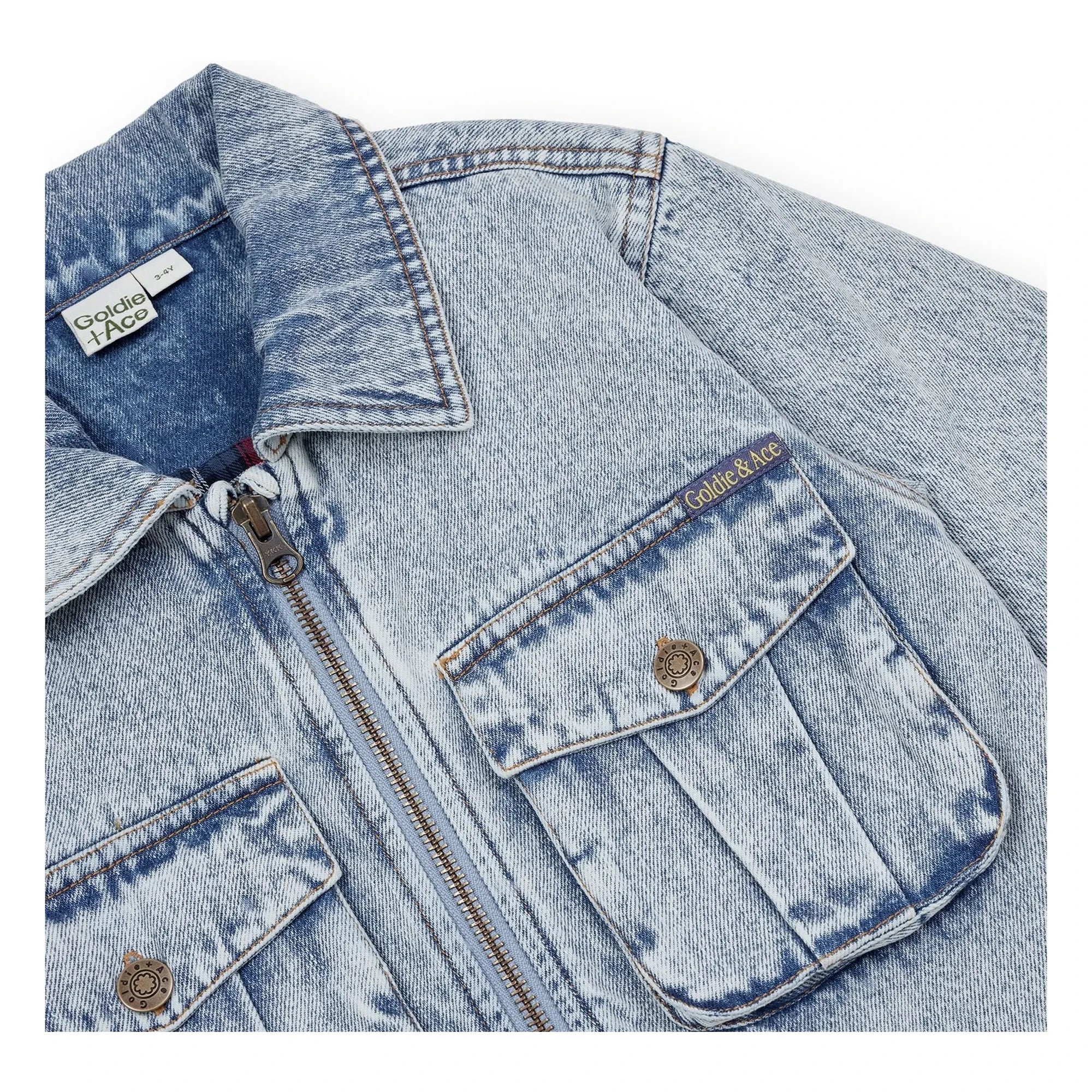 Goldie + Ace - Chaqueta vaquera Dustin | Azul
