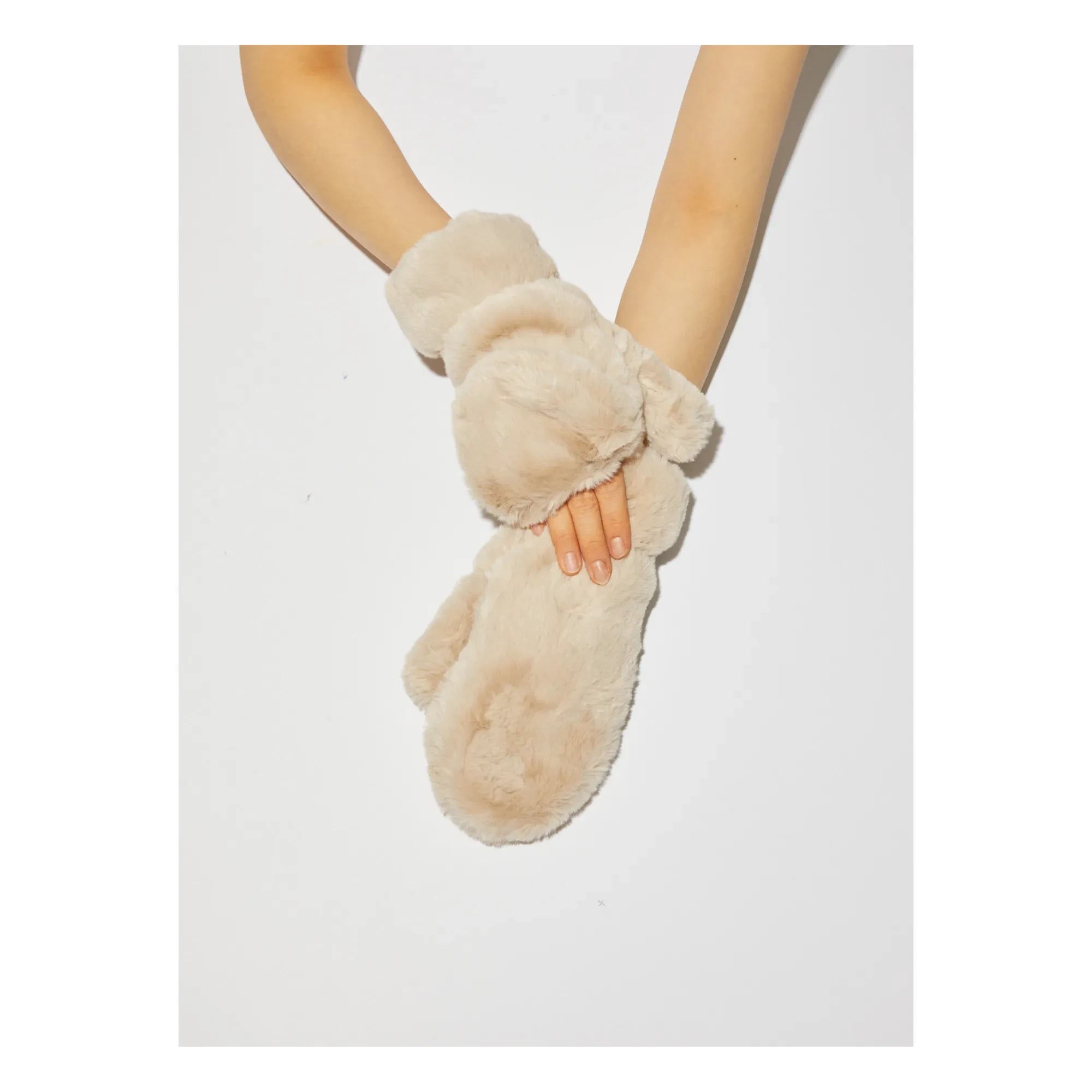 Apparis - Coco Guantes de fibra reciclada | Latte
