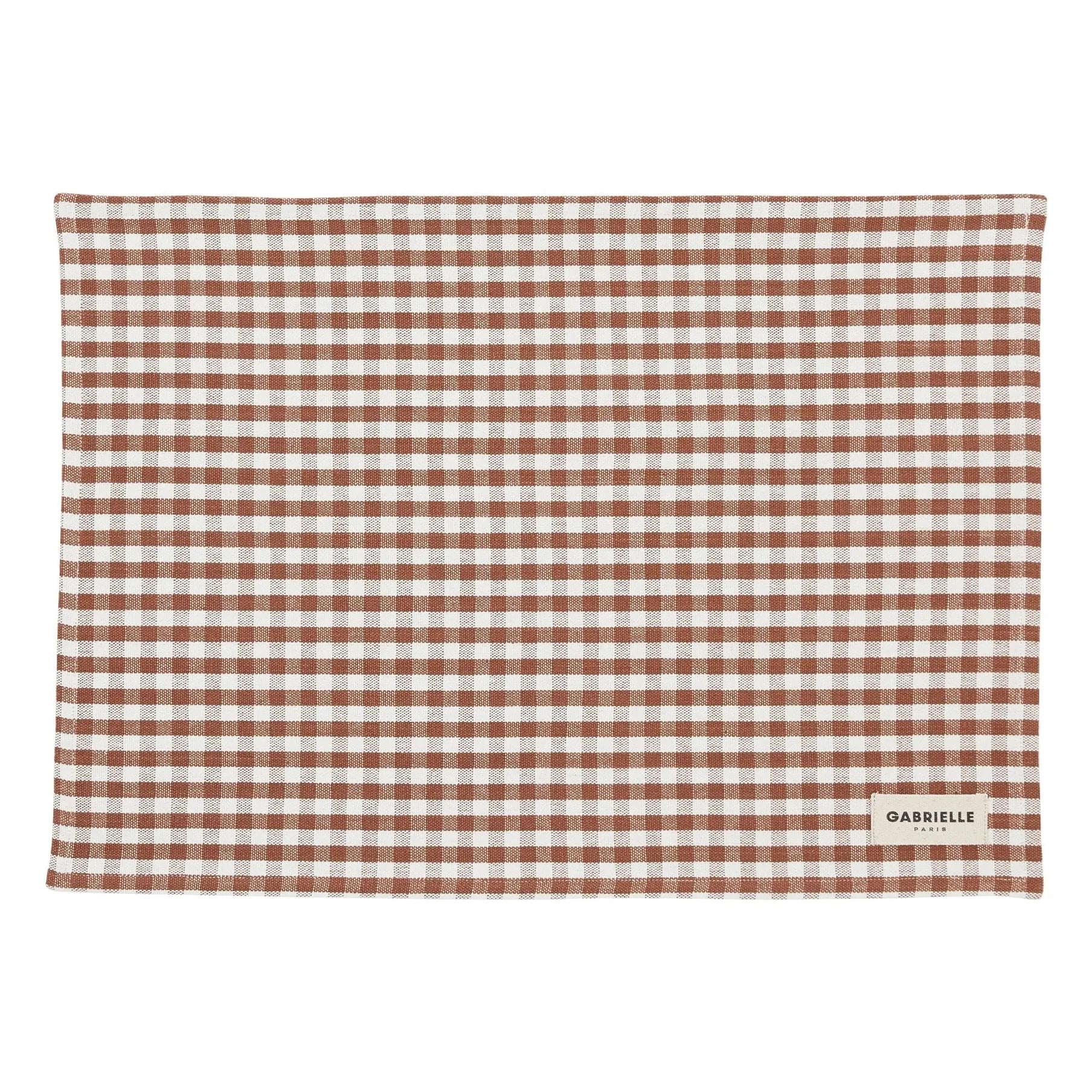Gabrielle Paris - Salvamantel Gingham Moka | Mocha