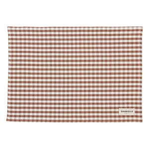 Gabrielle Paris - Salvamantel Gingham Moka | Mocha