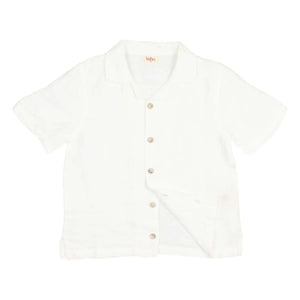 Búho - Camisa de lino | Blanco