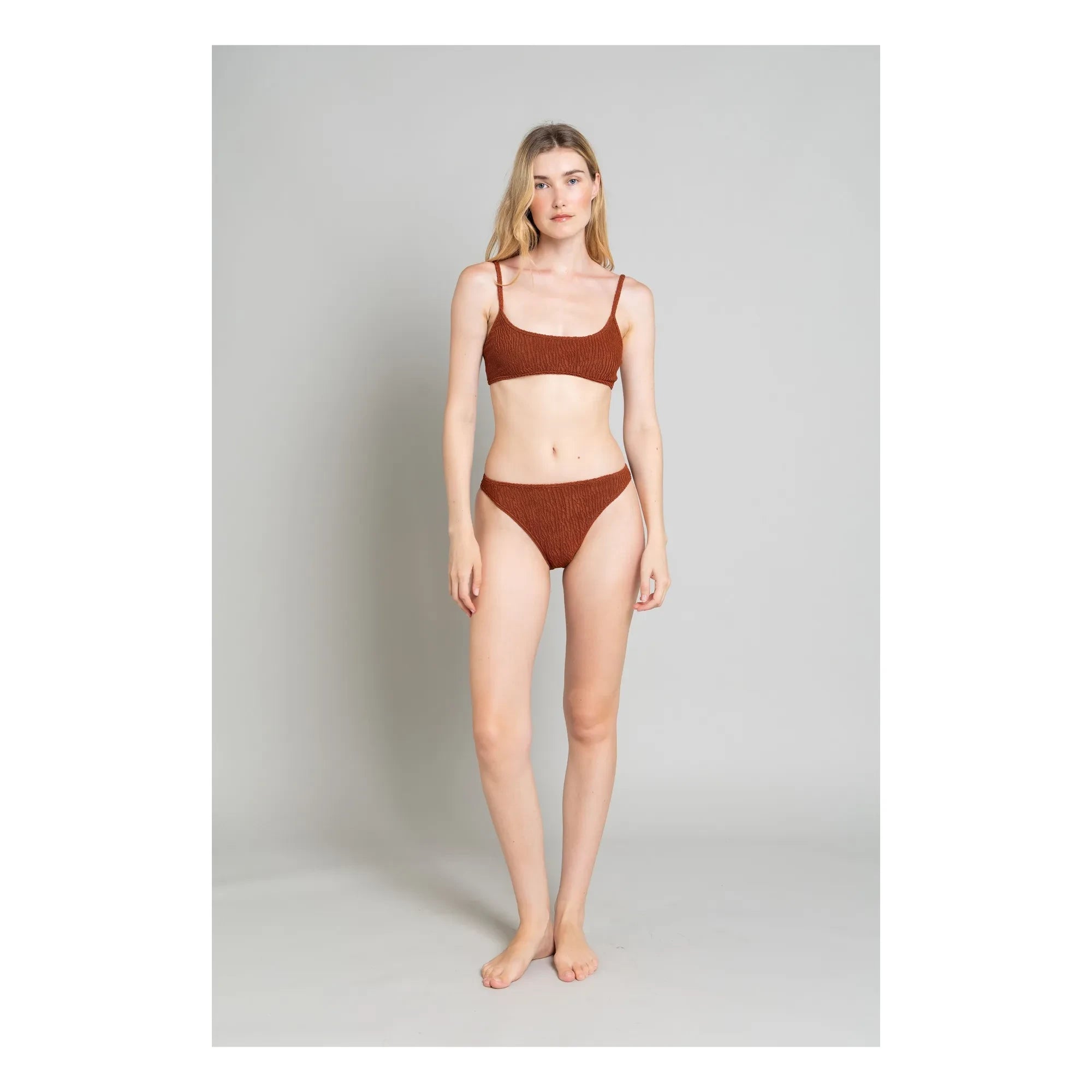 Smallable Mujer - Pantalón de punto Ashley | Terracota