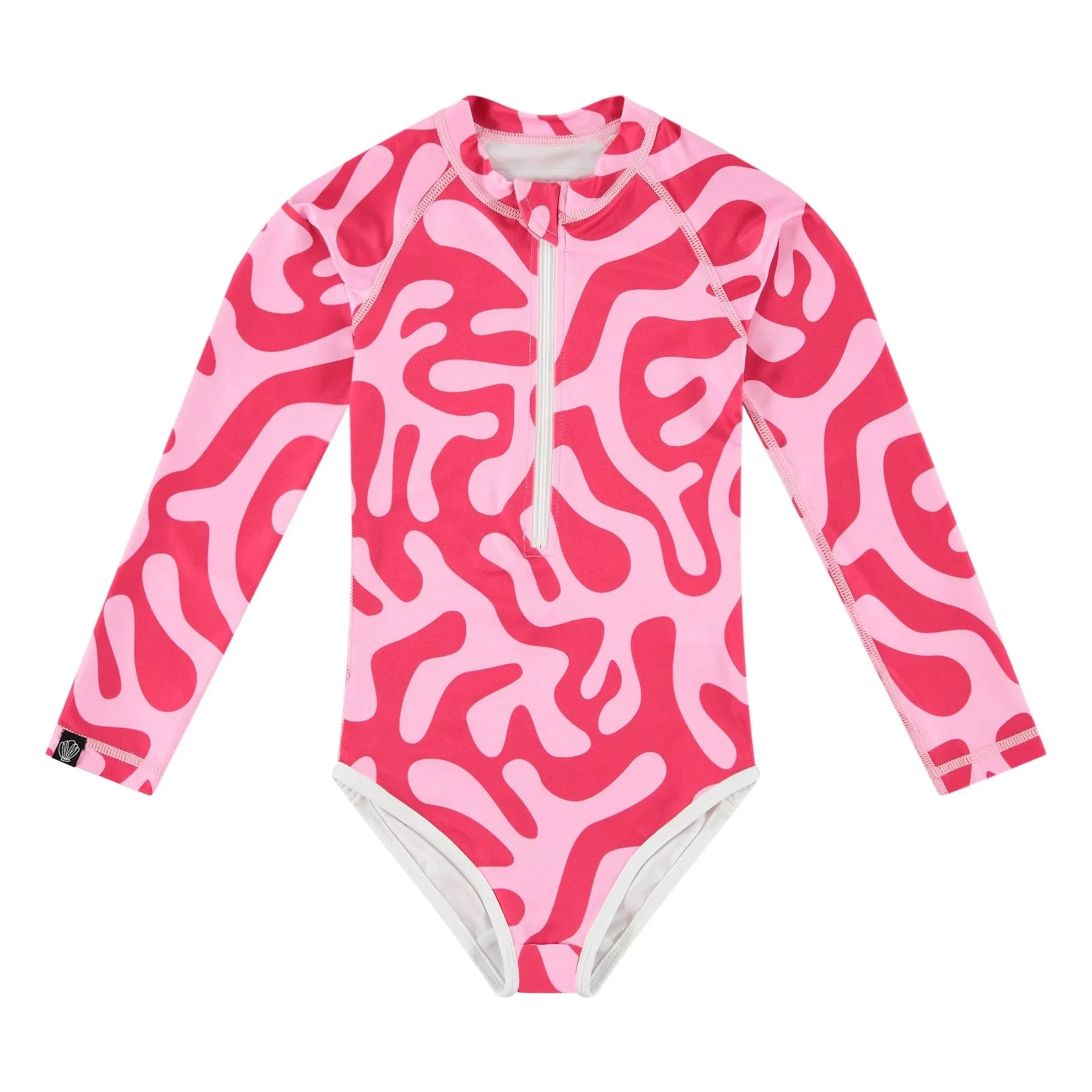 Beach & Bandits - Bañador con protección UV de Arrecife de Coral, Fibras Recicladas | Rosa