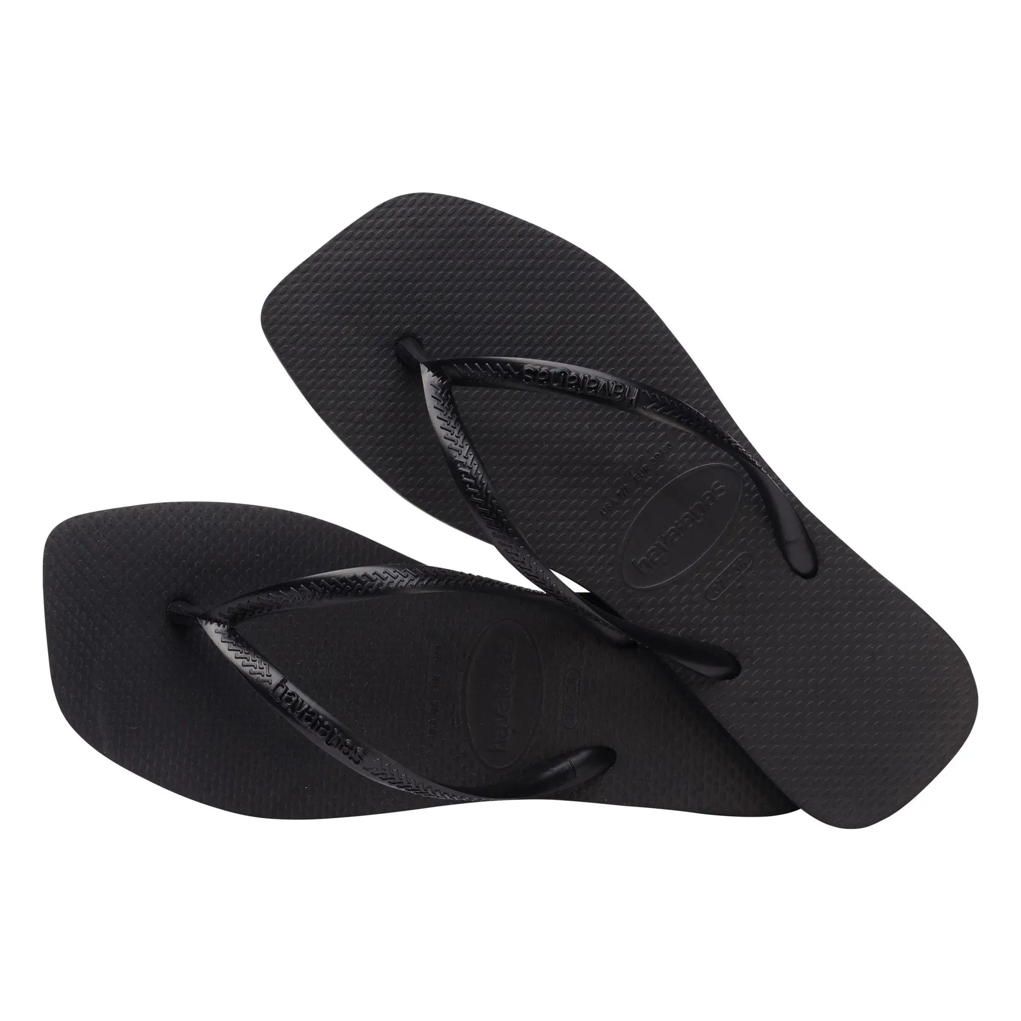 Havaianas - Chanclas Slim Square | Negro