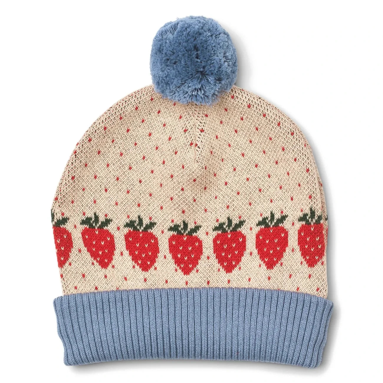 Flöss - Gorro de lunares Louise | Crema