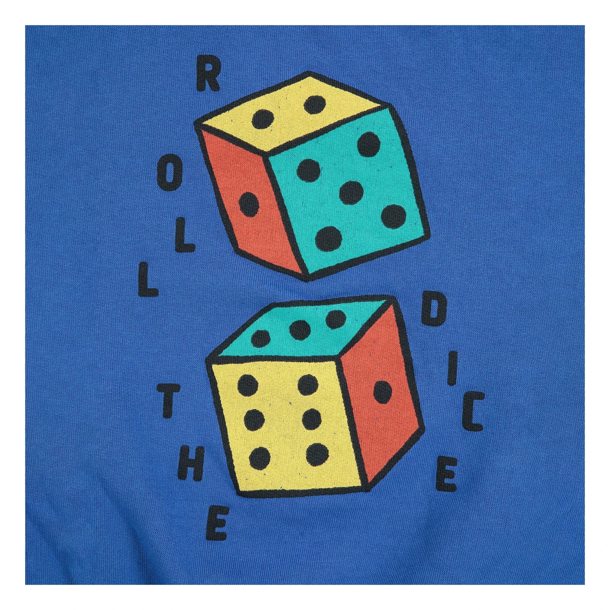 Bobo Choses - Roll The Dice Sudadera de algodón orgánico | Azul royal