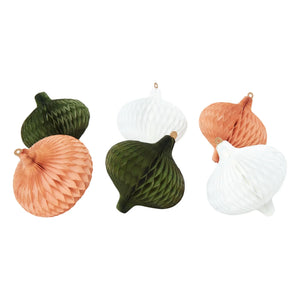 Paper Dreams - Bola decorativa de papel FSC - Set de 6 unidades