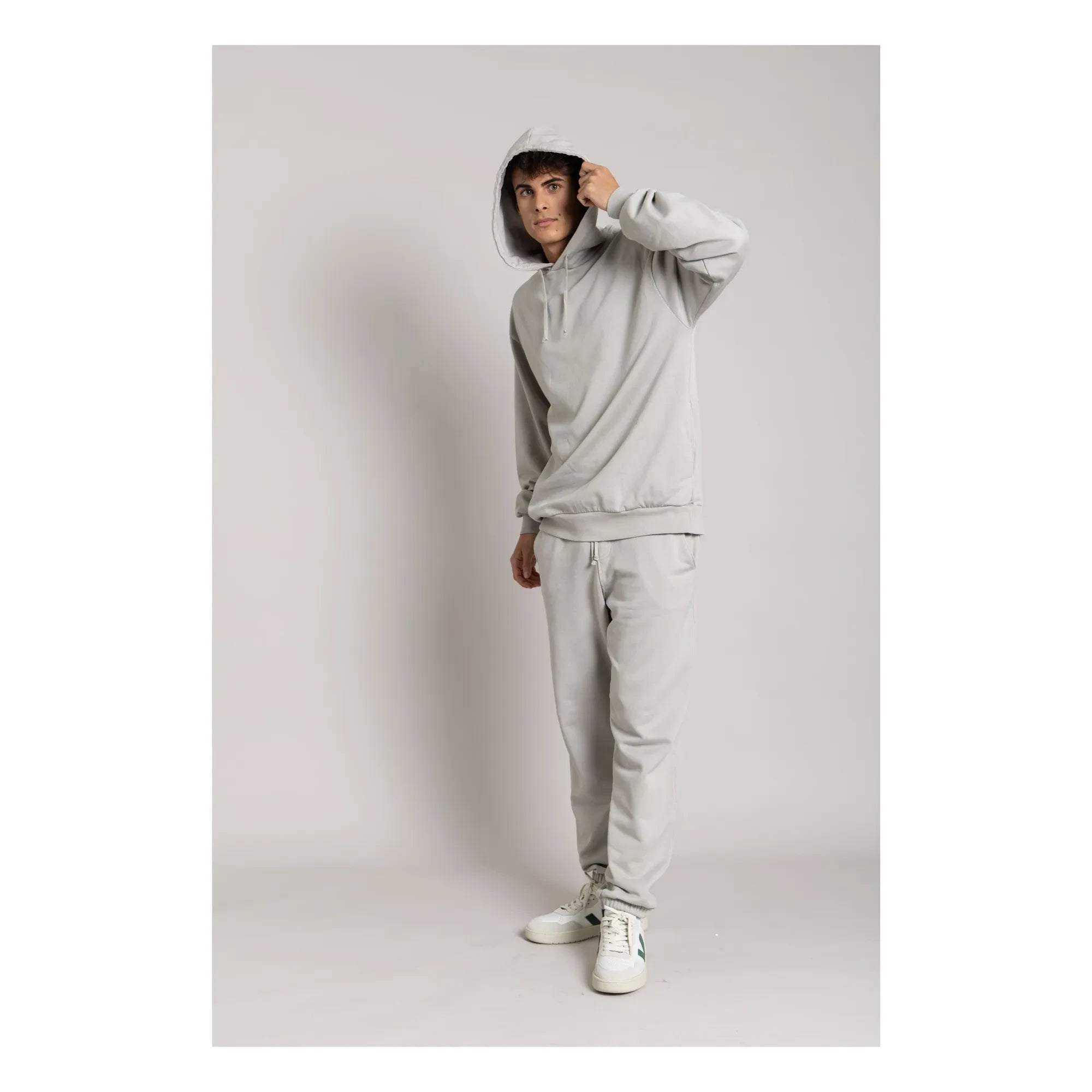 Smallable Man - Jogger Shuffle Algodón Orgánico | Gris perla