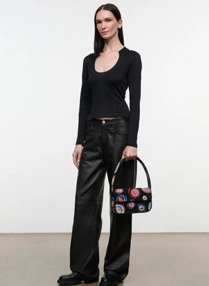 Staud - Bolso con cuentas Tommy | Negro