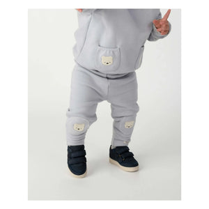 Donsje - Pantalones Oso Polar Joek Algodón Orgánico | Azul Glaciar