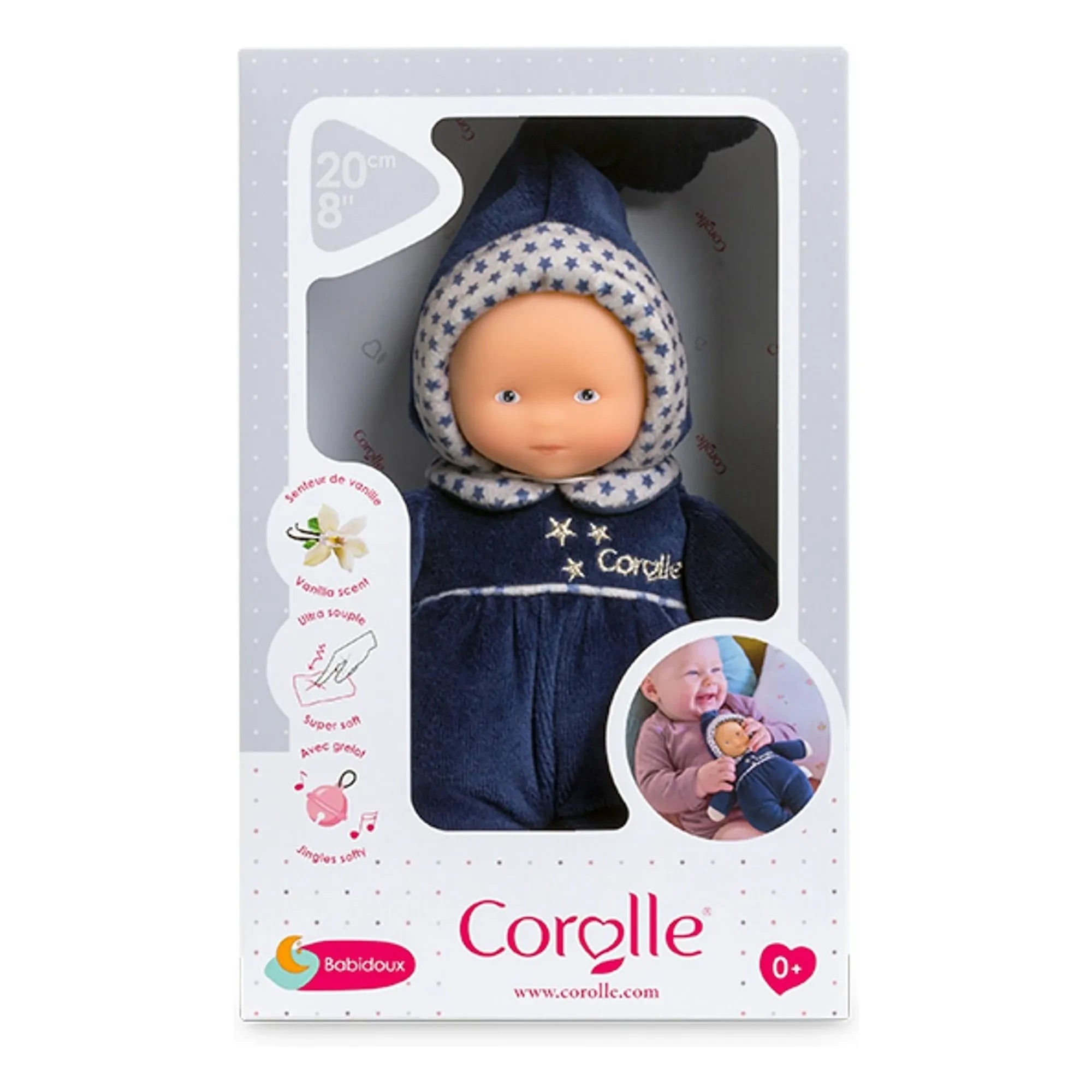 Corolle - Babidoux - Peluche Rêves d'Etoiles | Azul medianoche