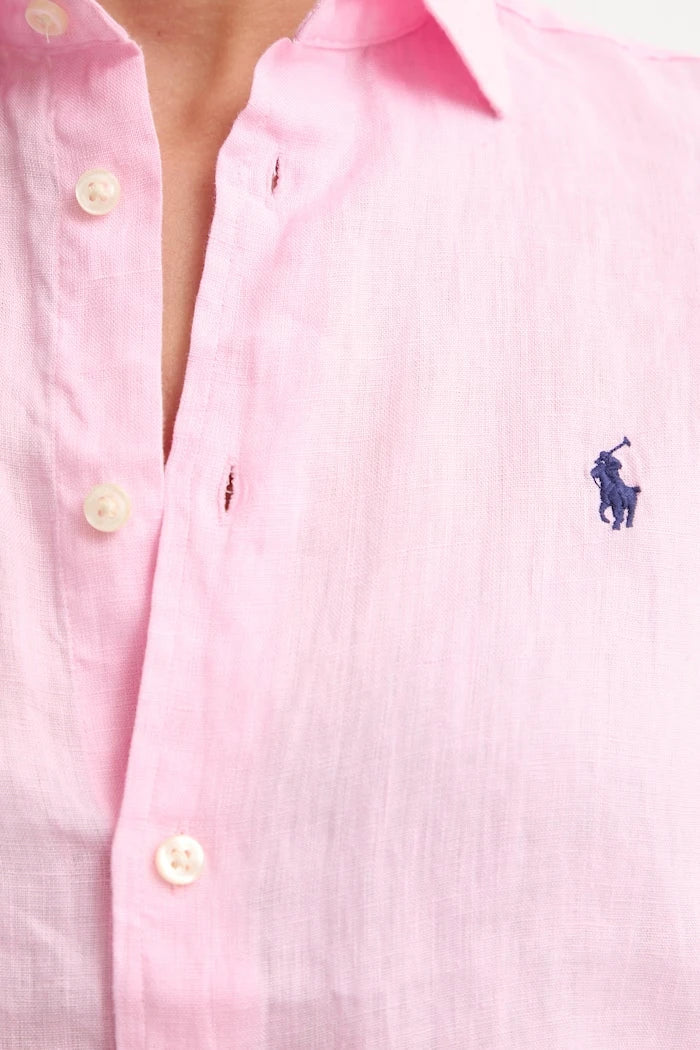 Polo Ralph Lauren Camisa de lino para mujer PD LINEN-WVN-SHIRT