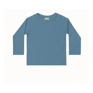 Grech & Co - Camiseta de natación anti-UV Fibras recicladas | Azul
