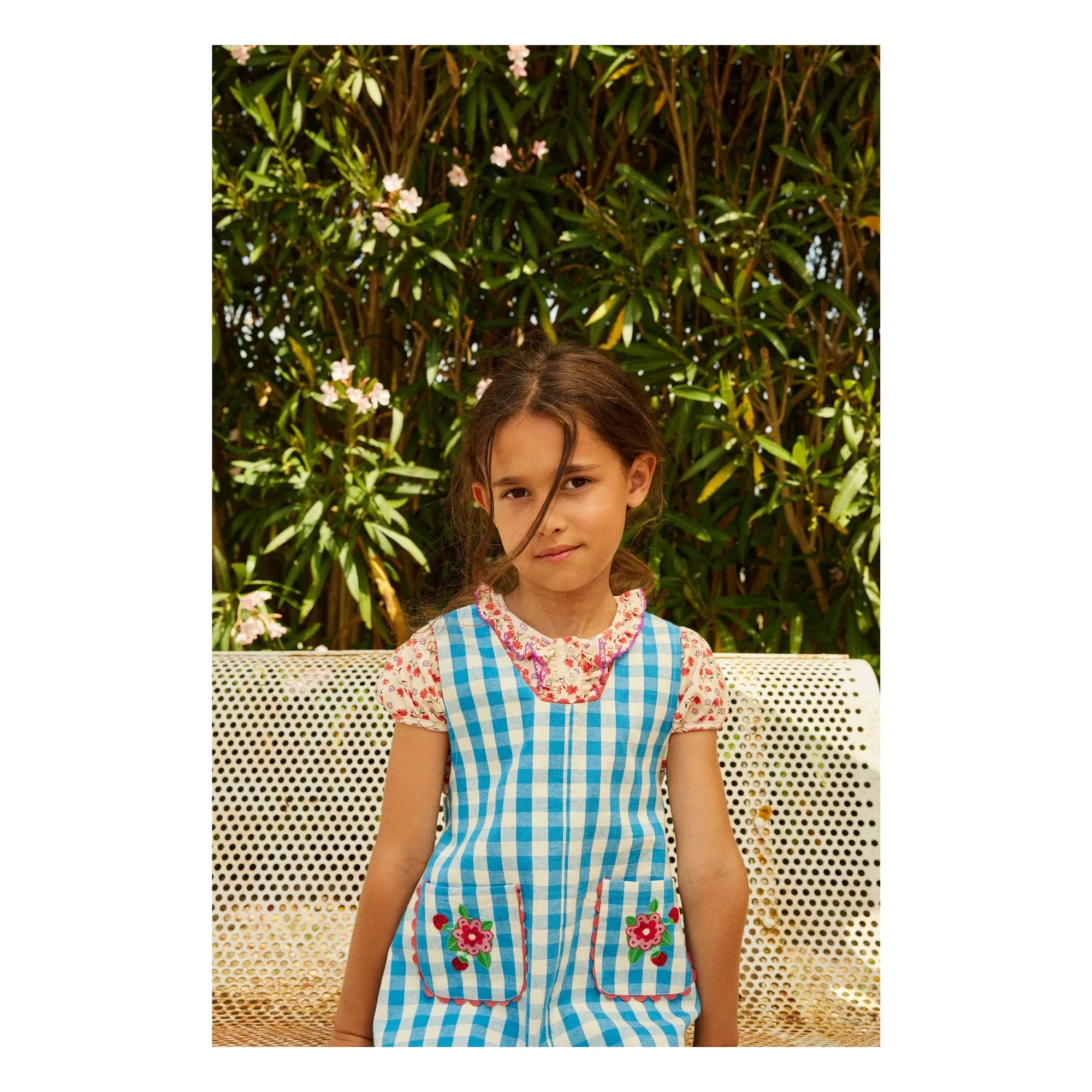 Hello Simone - Vestido Christie Vichy | Azul
