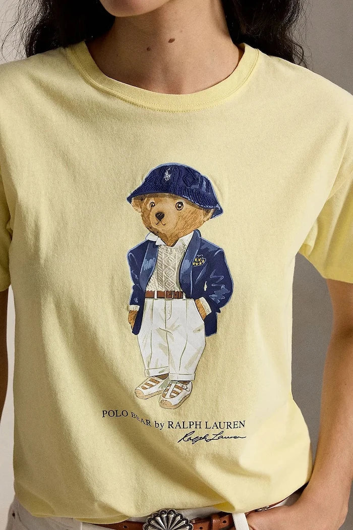 Camiseta de algodón para mujer Polo Ralph Lauren