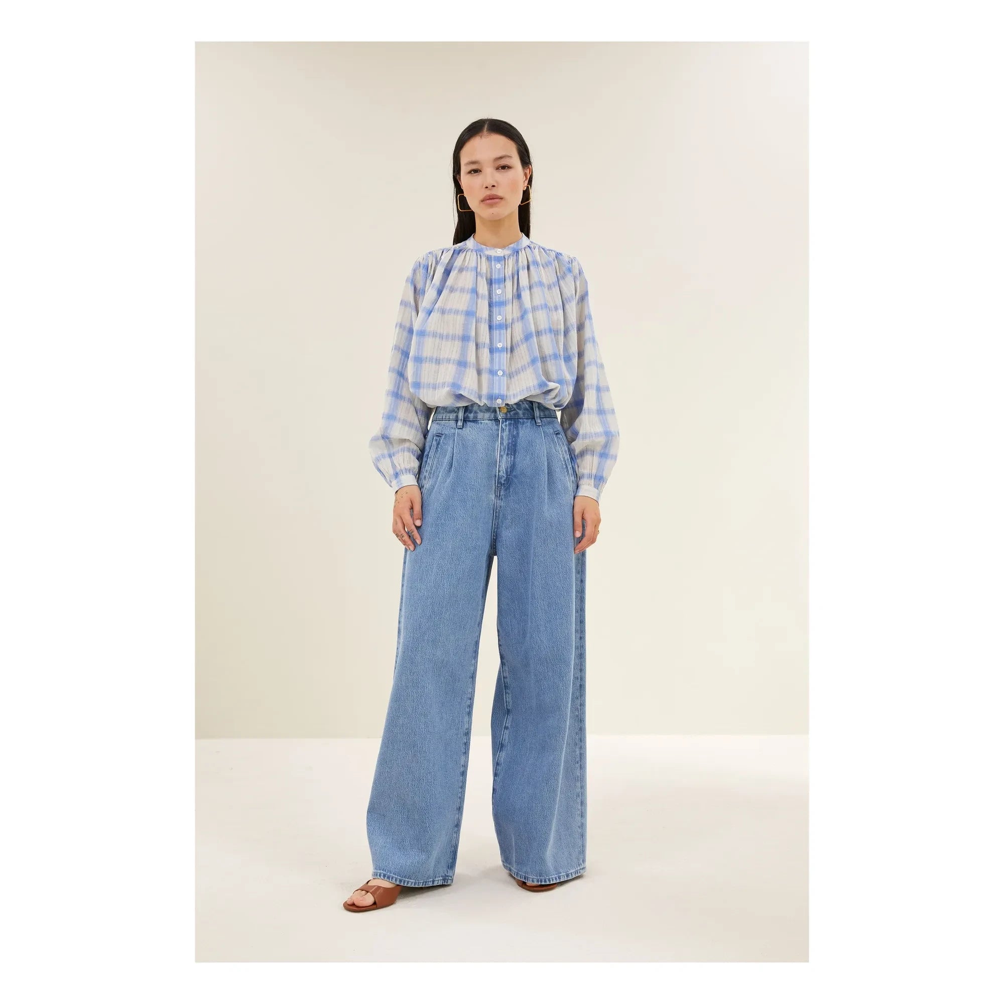 By Bar - Jeans de algodón orgánico Lux | Azul denim