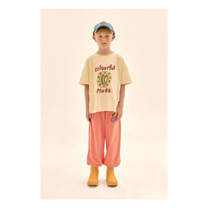 Jelly Mallow - Camiseta con plato de colores | Marfil