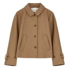 Skall Studio - Chaqueta de lana reciclada Ally | Camel