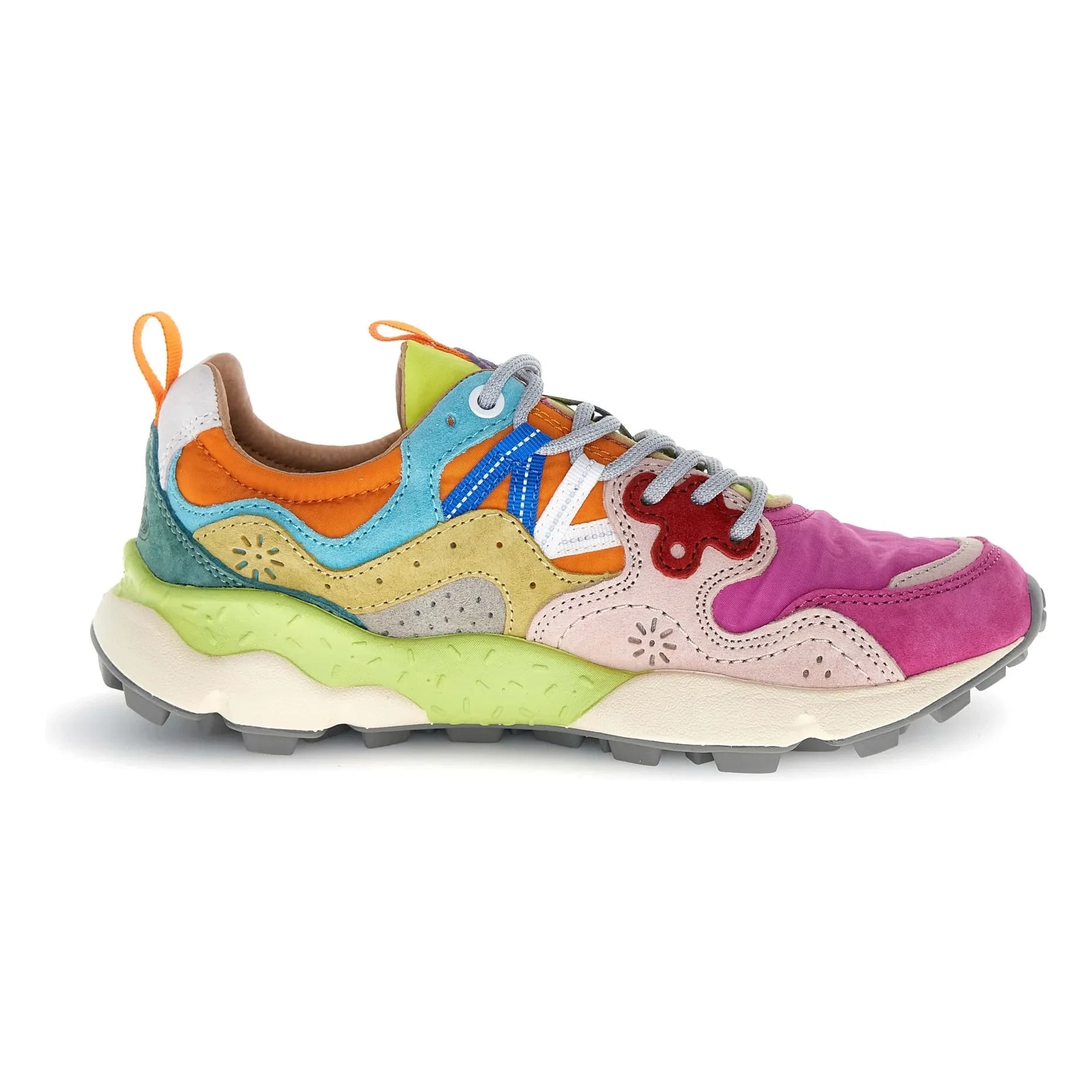 Flower Mountain - Zapatillas deportivas Yamano 3 de ante y nailon | Frambuesa