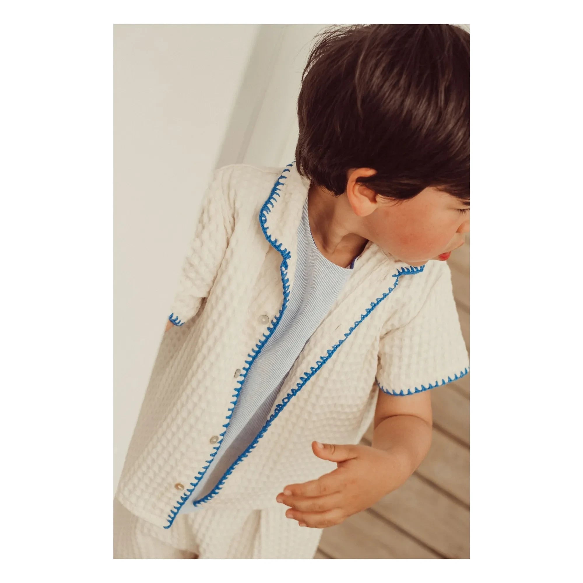 THE LiTTLE POETS - Camisa bordada Alvaro Gauffrée | Crudo