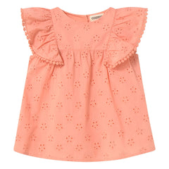 Cozmo - Vestido bordado Sohpia | Coral