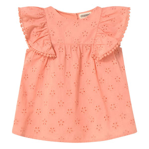 Cozmo - Vestido bordado Sohpia | Coral