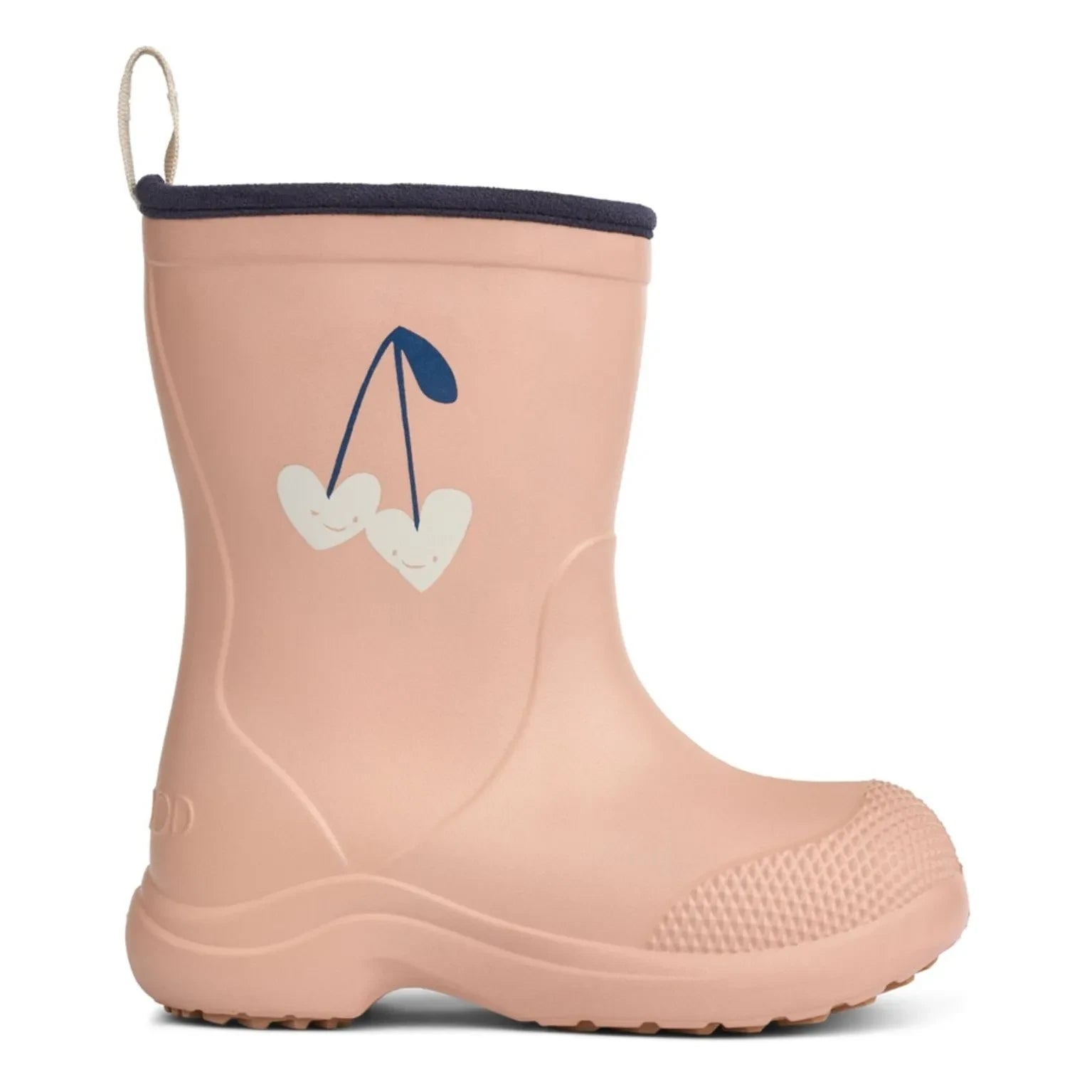 Liewood - Botas de agua Aston Hearts | Rosa pálido