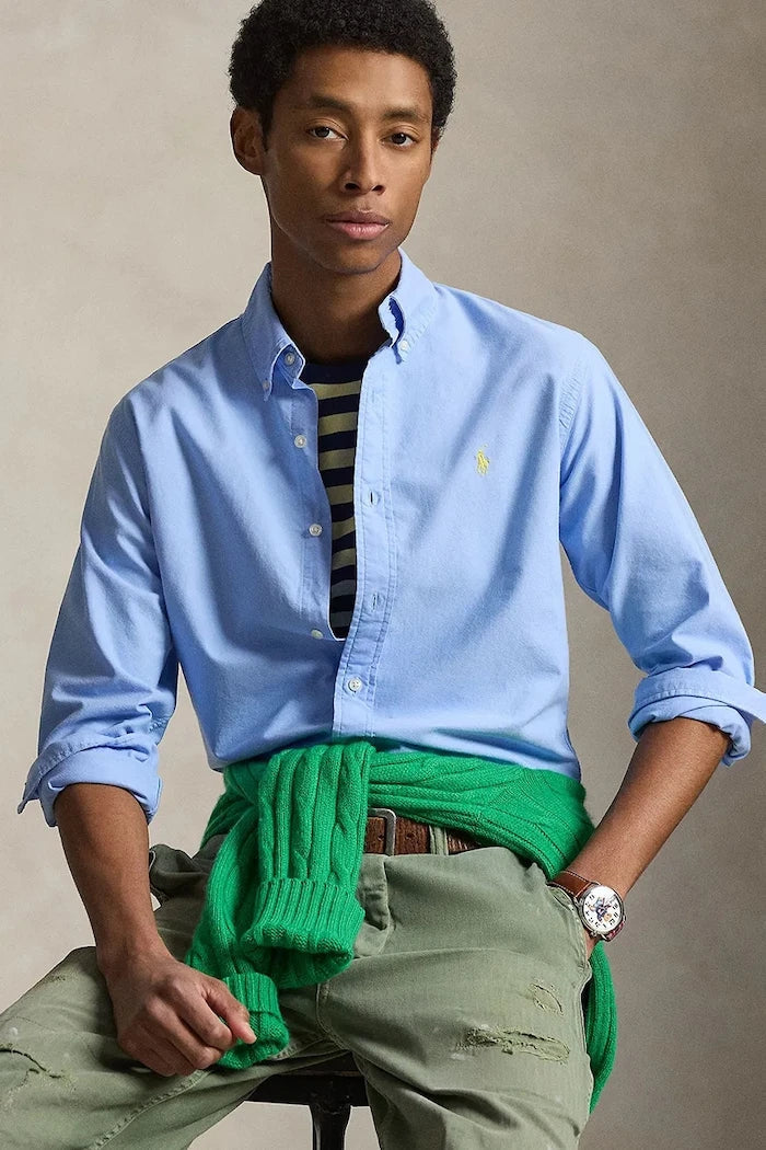 Camisa de algodón para hombre Polo Ralph Lauren