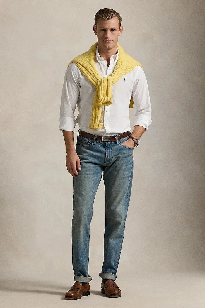 Polo Ralph Lauren Camisa de algodón