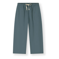 Gray Label - Pantalones de algodón orgánico | Azul grisáceo