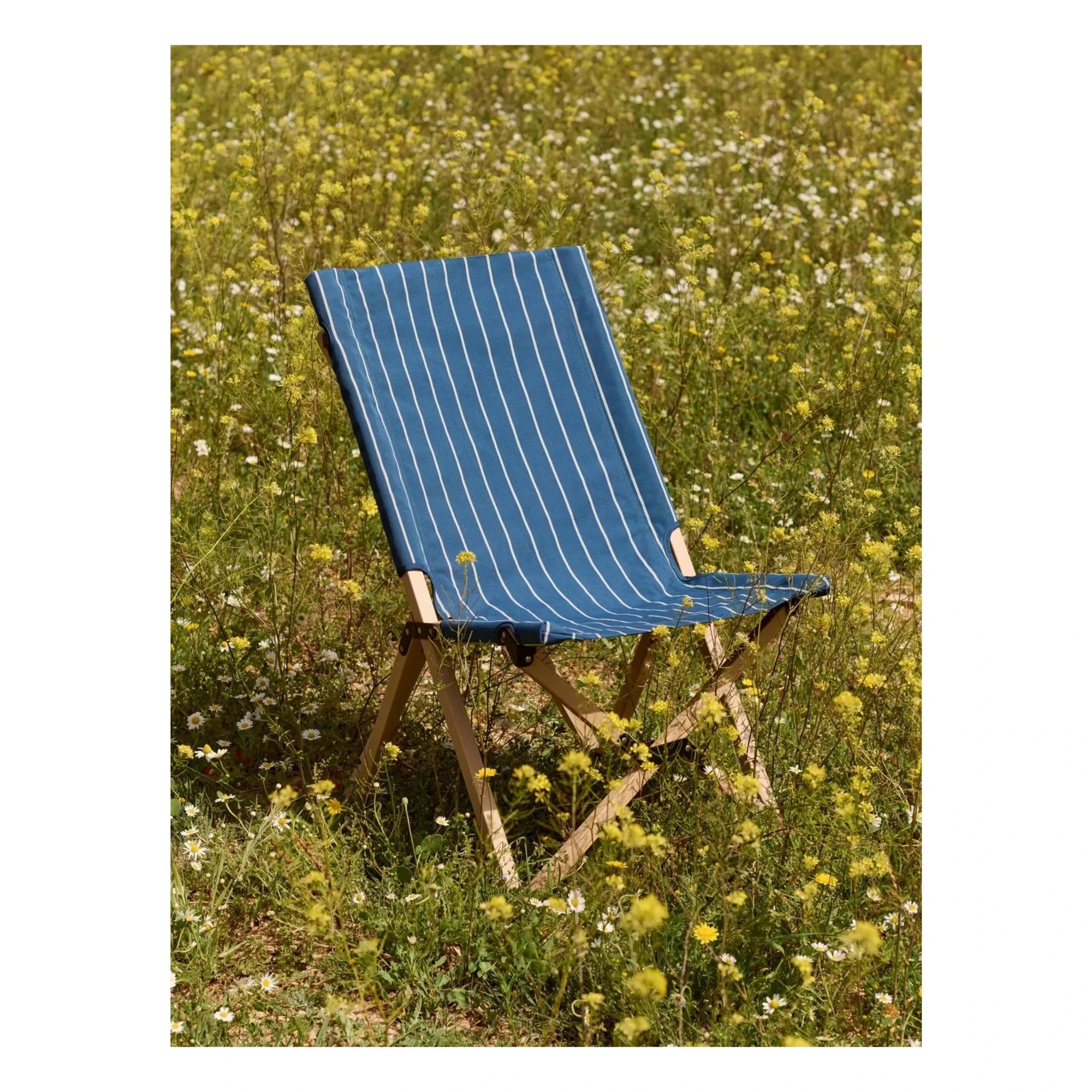 Hay - Silla plegable Outdoor Market, Jasper Morrison | Azul