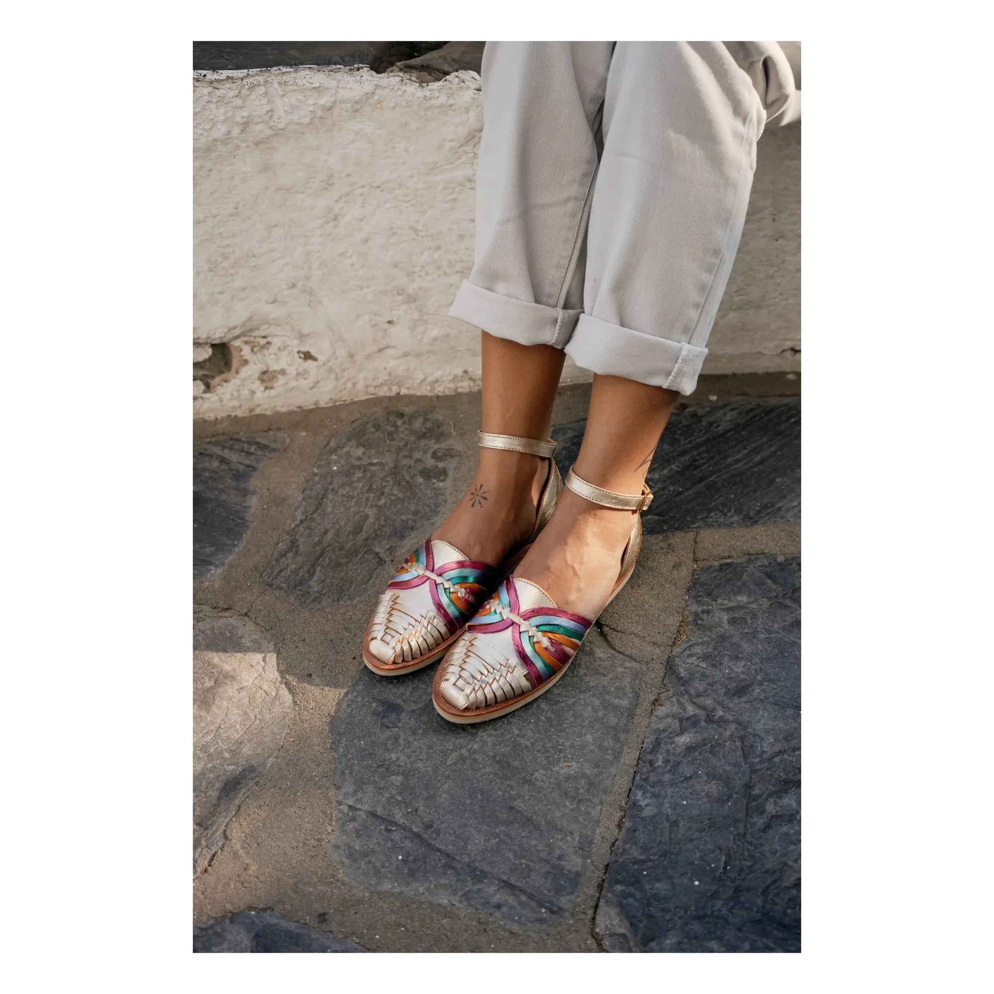 Mapache - Nayeli sandalias | Multicolor