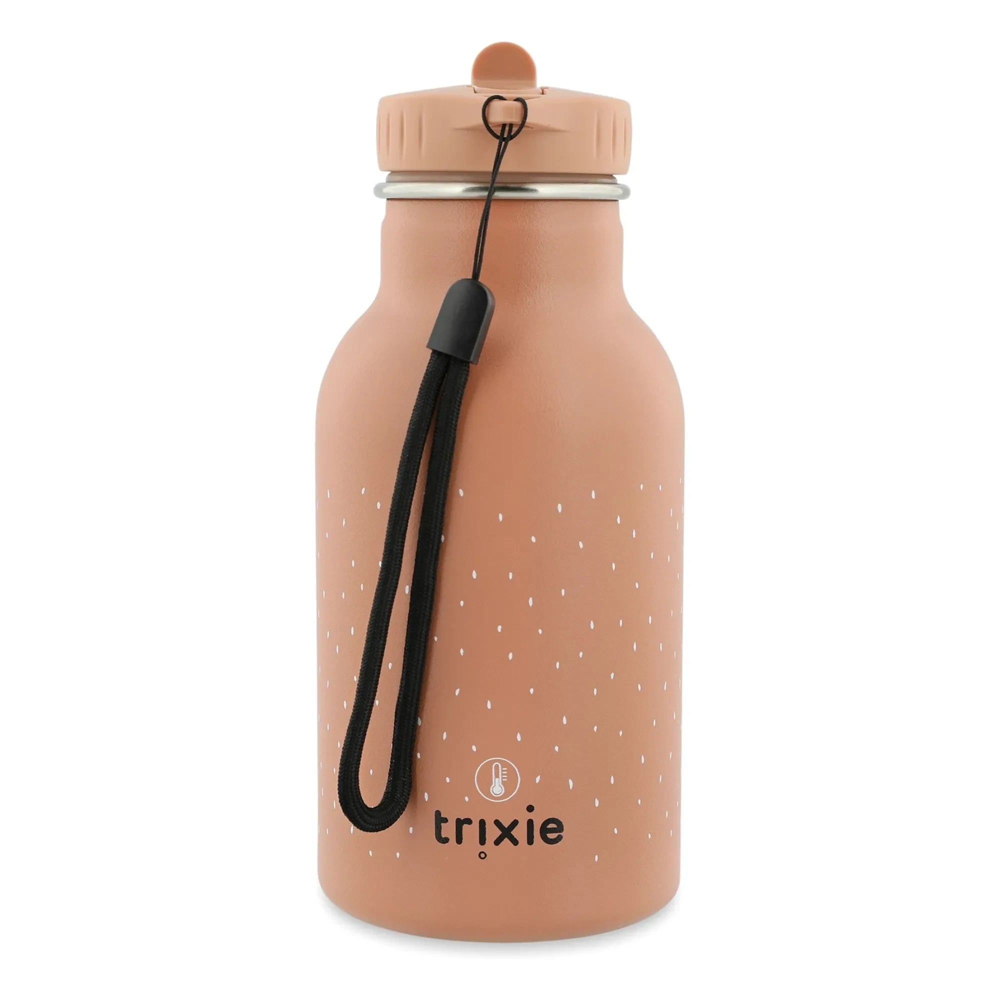 Trixie - Botella de agua isotérmica Mrs Cat 350 ml | Rosa