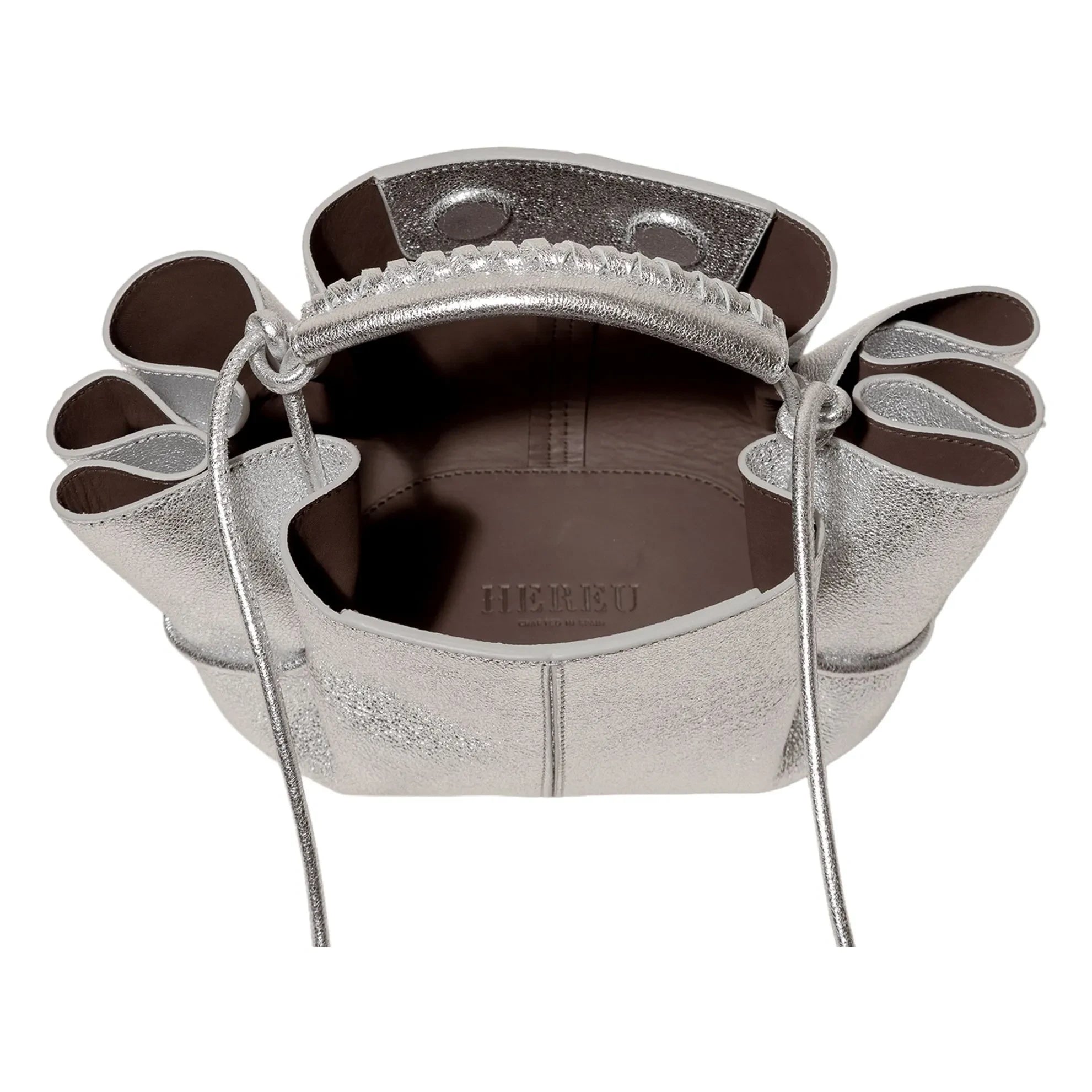 Hereu - Bolso Mini Metallic Arta | Plateado