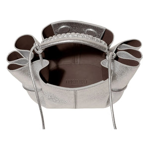 Hereu - Bolso Mini Metallic Arta | Plateado