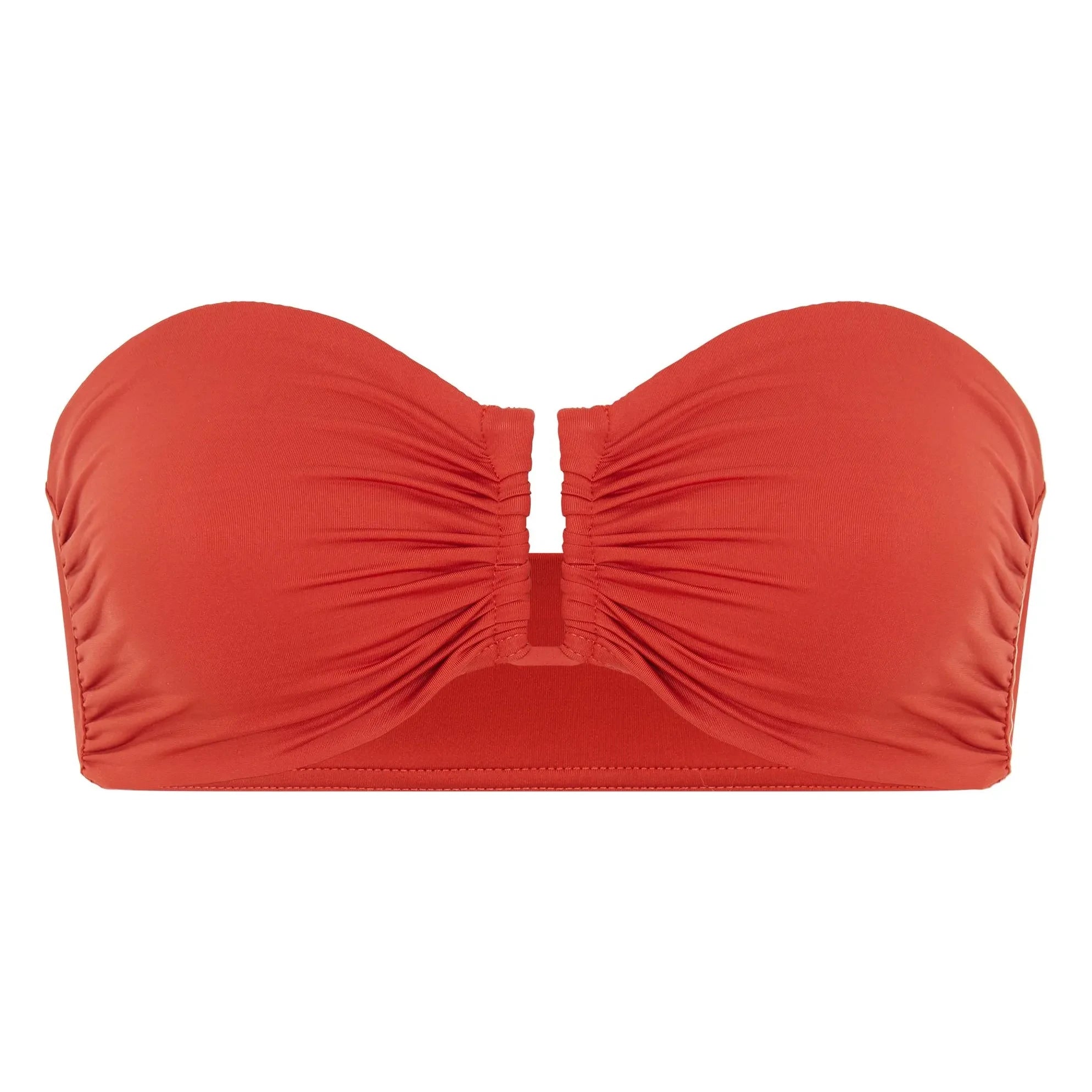 Smallable Woman - Parte superior de bikini Brooke Mayo | Rojo teja
