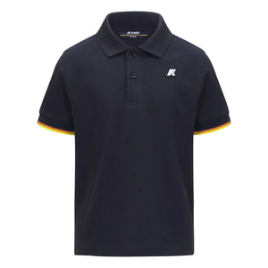 K-way - Polo Vincent Pique | Azul marino