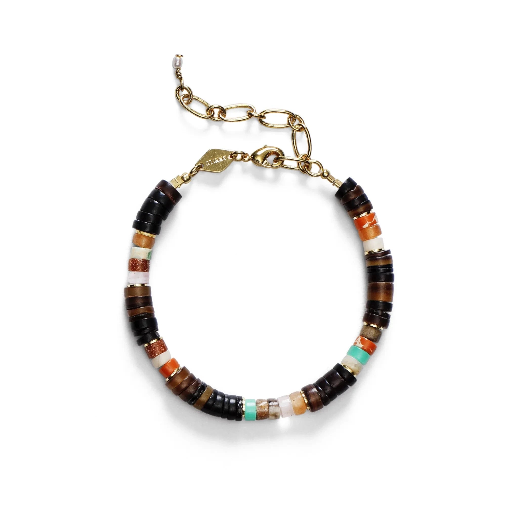 Anni Lu - Pulsera Tulum | Negro