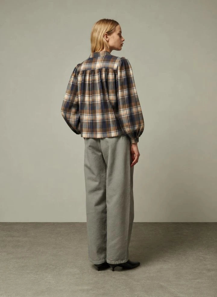 BELLEPIECE - Milton blusa de algodón | Hazel