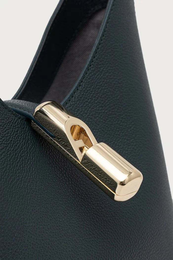 Bolso hobo de cuero Goccia S para mujer Furla