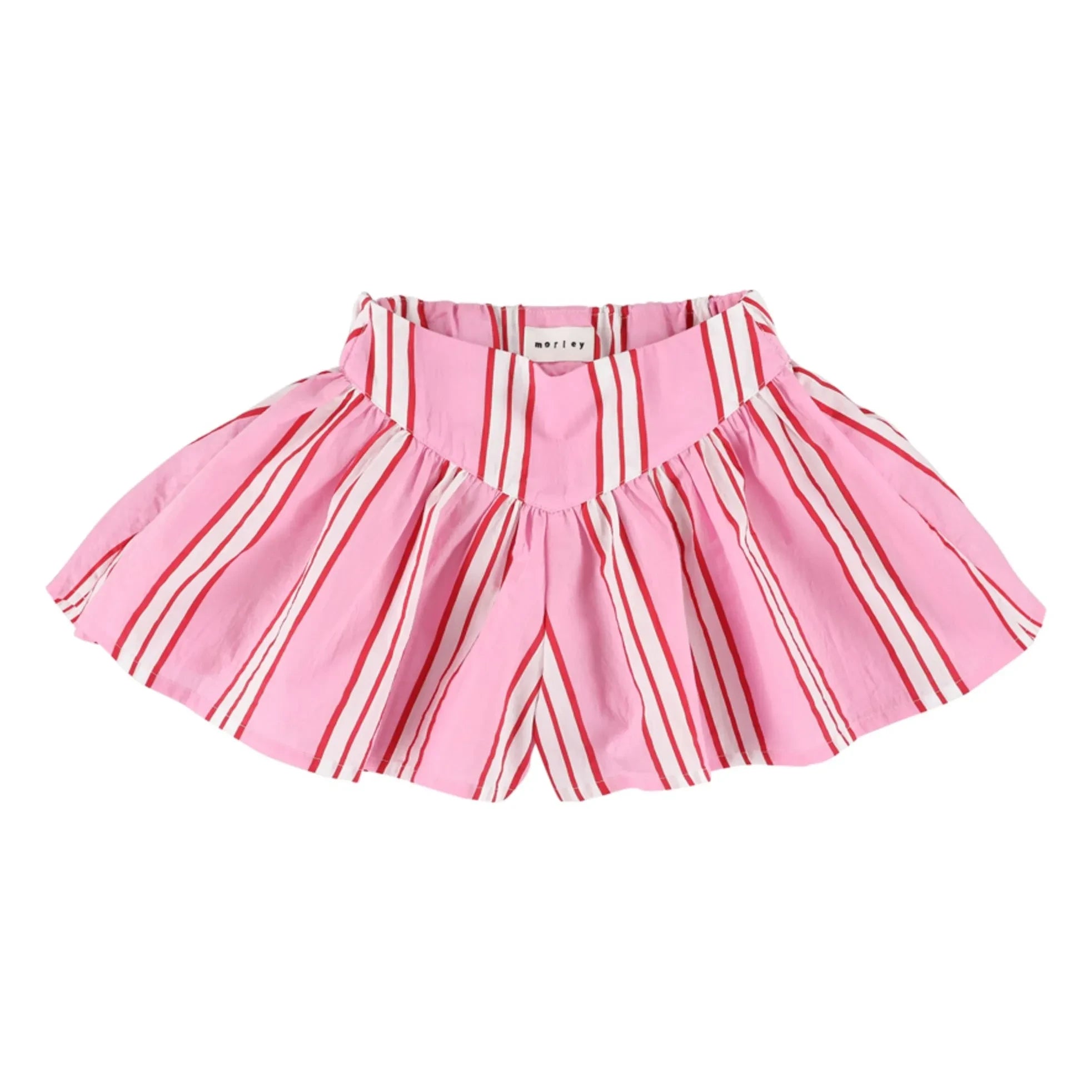 Morley - Pantalón corto a rayas Scooby | Rosa caramelo