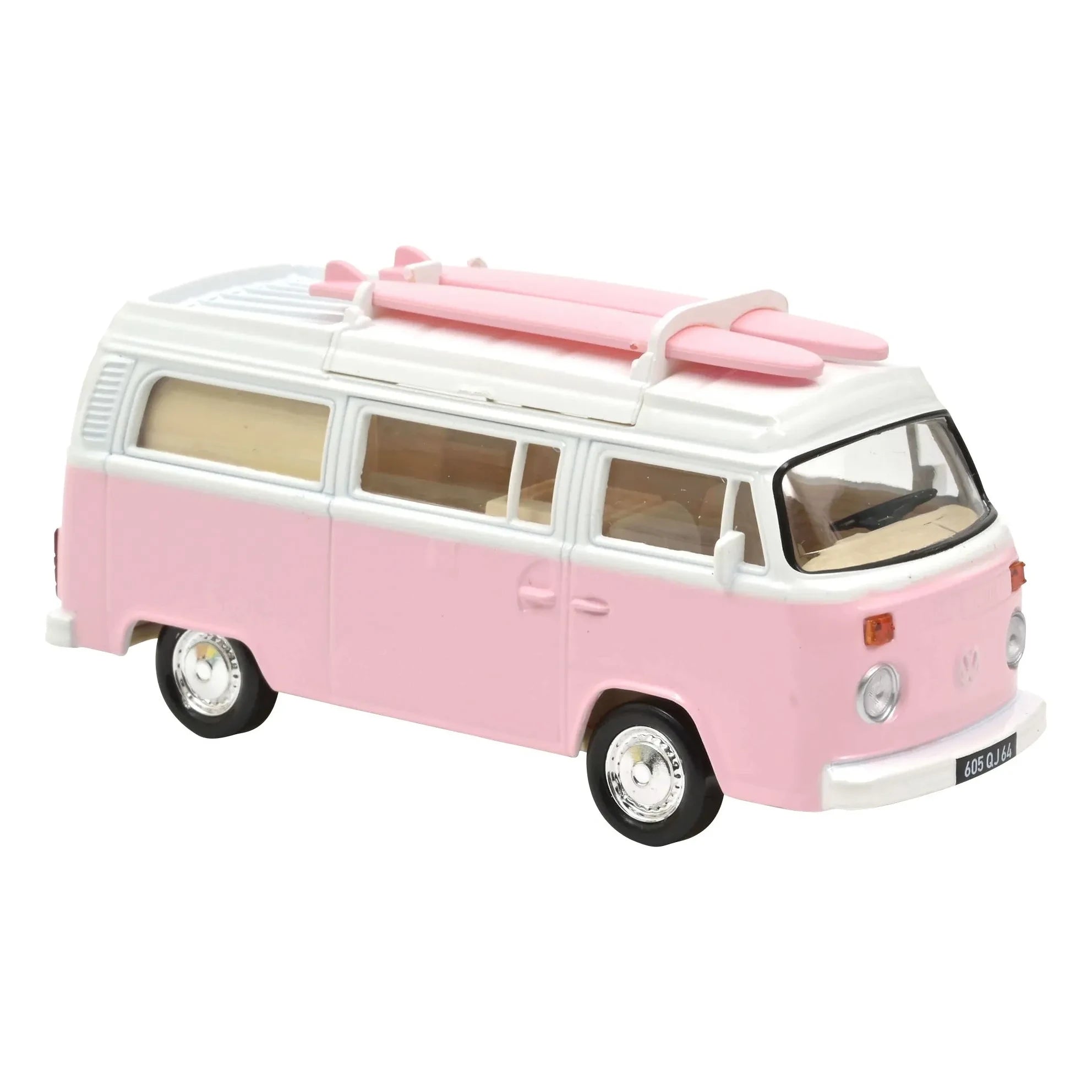 Norev - Volkswagen T2b Camper Van 1973 | Rosa
