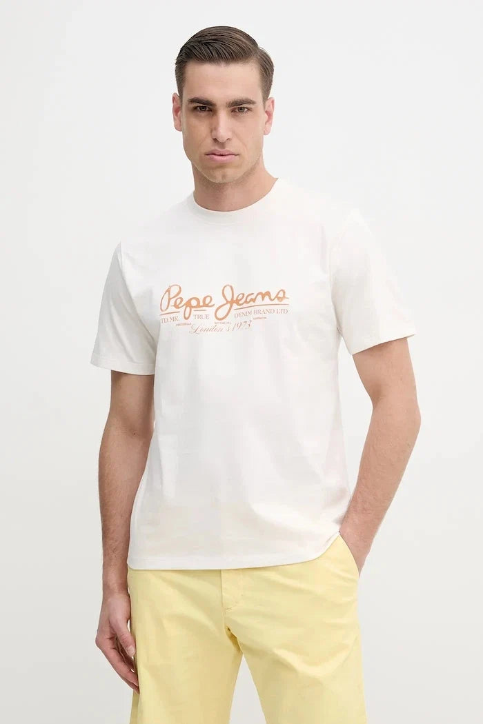 Camiseta de algodón Pepe Jeans DUMAS TEE